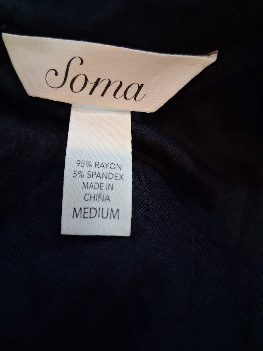 Soma Black Sleeveless High-Low Maxi Dress - Picture 7 of 7